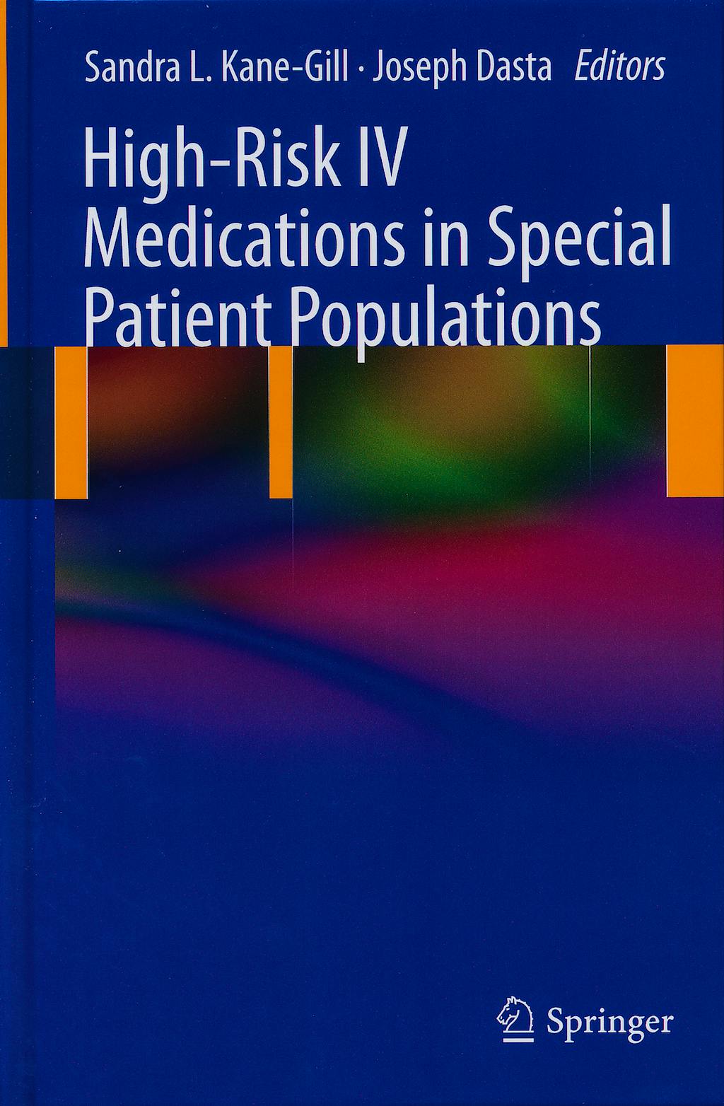 Portada del libro 9780857296054 High-Risk IV Medications in Special Patient Populations