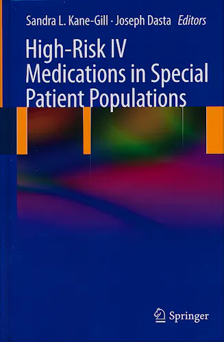 Portada del libro 9780857296054 High-Risk IV Medications in Special Patient Populations
