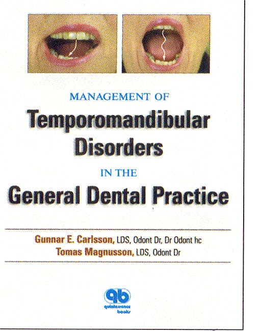 Portada del libro 9780867153675 Management of Temporomandibular Disorders in the General Dental Practice