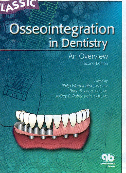 Portada del libro 9780867154252 Osseointegration in Dentistry : An Overview