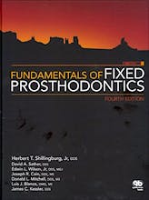 Portada del libro 9780867154757 Fundamentals of Fixed Prosthodontics