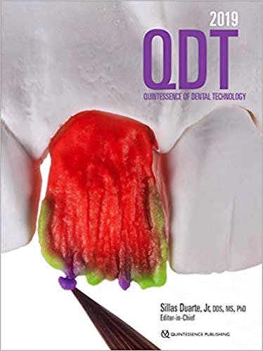 Portada del libro 9780867158168 QDT 2019 (Quintessence of Dental Technology)