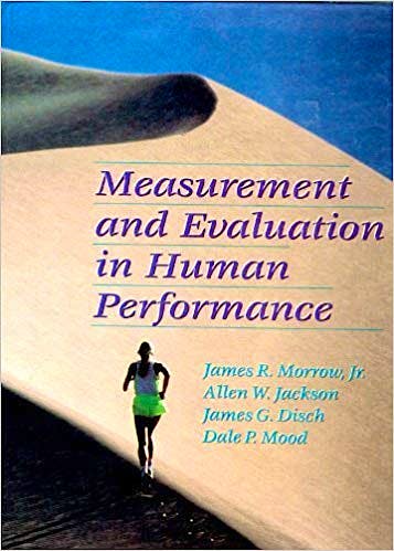 Portada del libro 9780873227315 Measurement and Evaluation in Human Performance