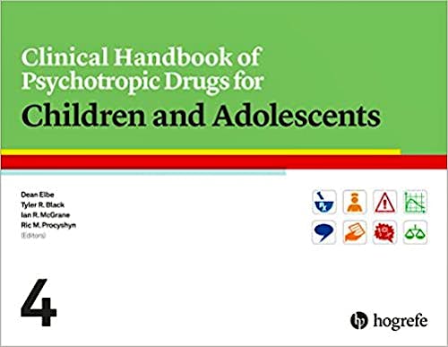 Portada del libro 9780889375505 Clinical Handbook of Psychotropic Drugs for Children and Adolescents