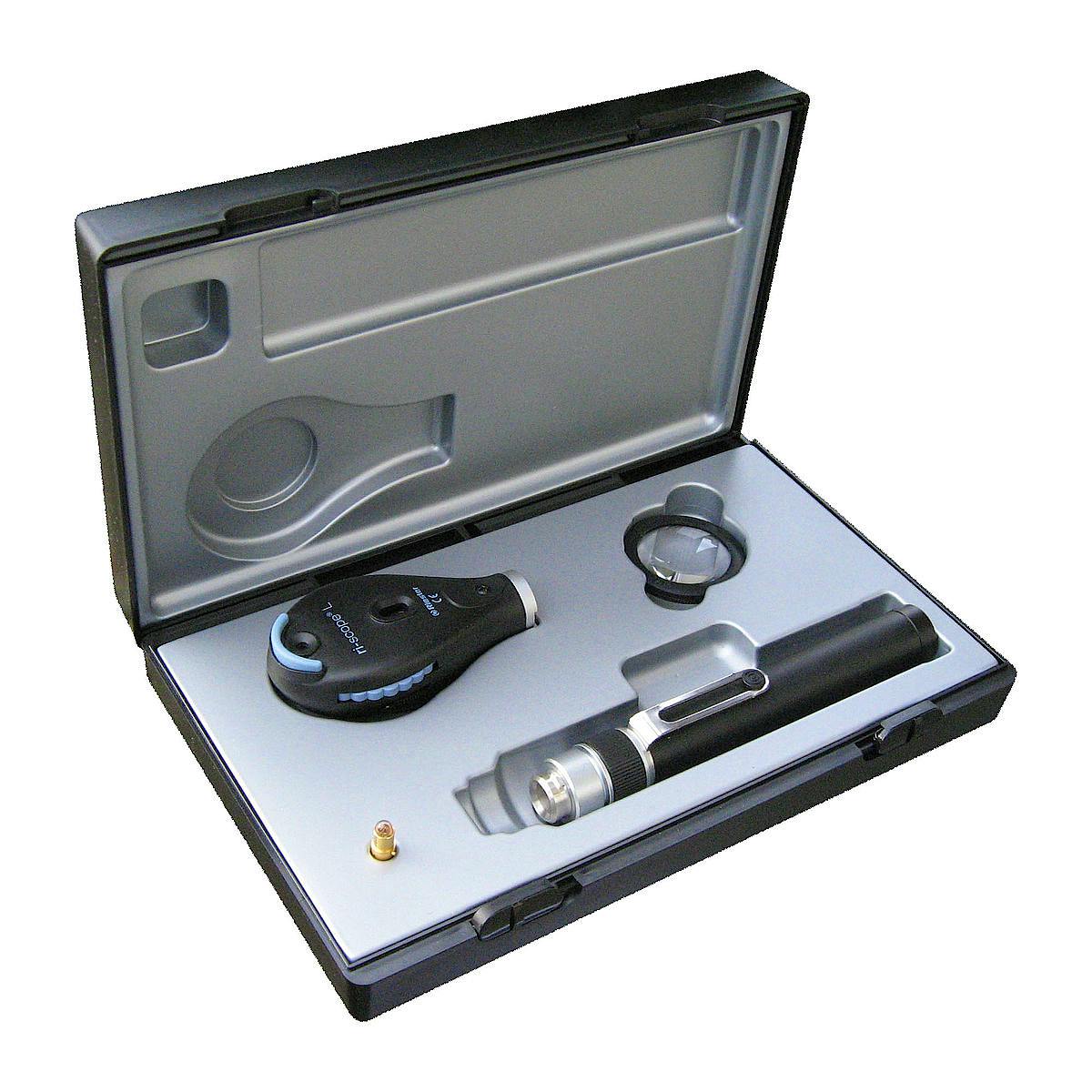 Oftalmoscopio Riester Ri-Scope L L1 HL 2,5 V., Mango C para 2 Baterias Alcalinas Tipo C o Ri-Accu
