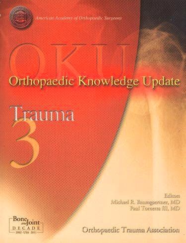 Portada del libro 9780892033478 Orthopaedic Knowledge Update (Oku). Trauma 3