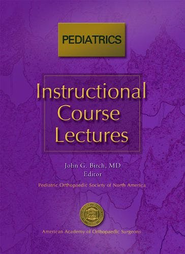 Portada del libro 9780892034185 Instructional Course Lectures. Pediatrics