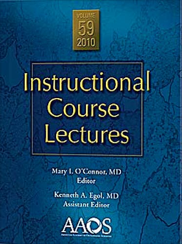 Portada del libro 9780892036448 Instructional Course Lectures, Vol. 59