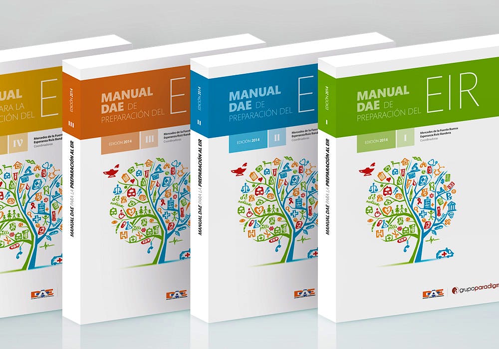 Portada del libro 9780893815387 Manuales Dae de Preparacion Eir, 4 Volumenes (No Se Venden por Separado)