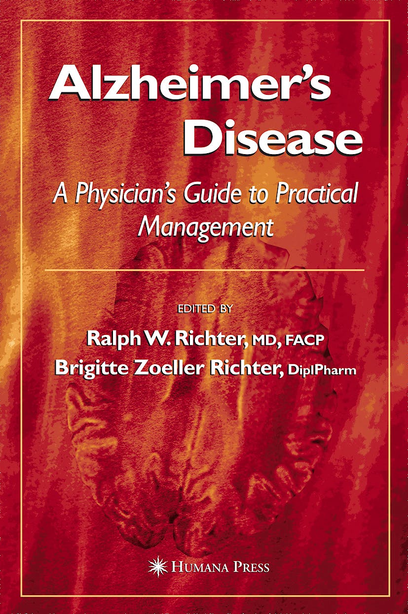 Portada del libro 9780896038912 Alzheimer's Disease the Physician's Guide to Practical