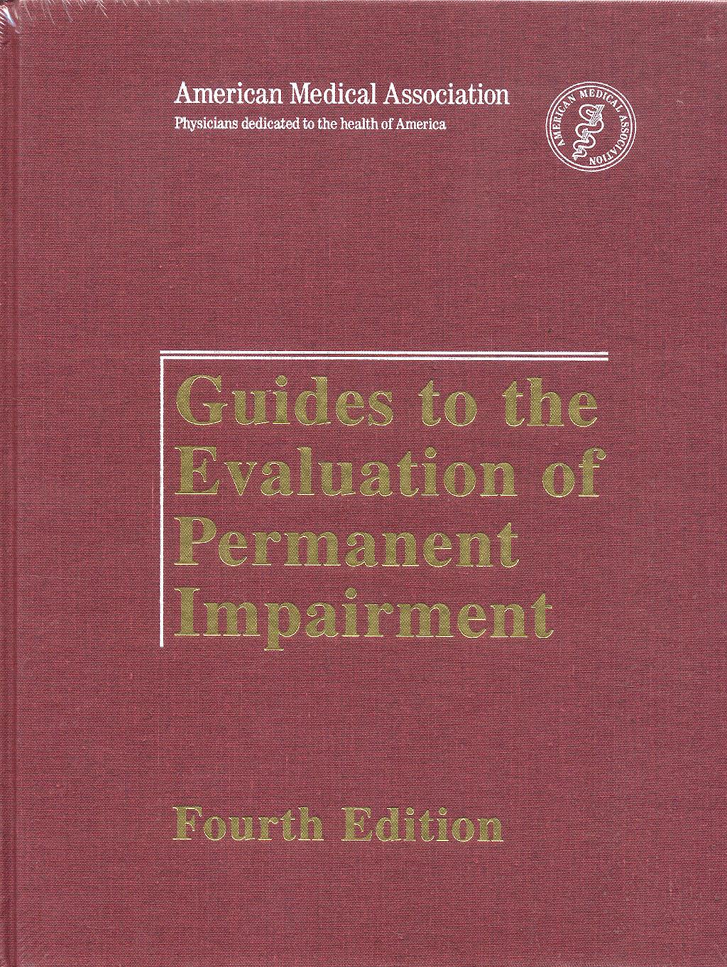 Portada del libro 9780899705538 Guides to the Evaluation of Permanent Impairment