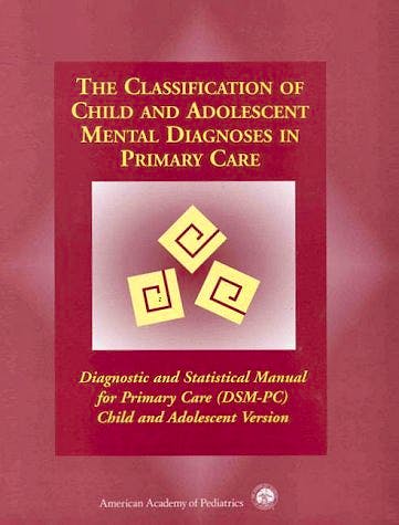 Portada del libro 9780910761710 The Classification of Child & Adolescent Mental Diagnosis Primary Care