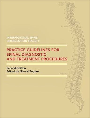 Portada del libro 9780988196216 Practice Guidelines for Spinal Diagnostic and Treatment Procedures