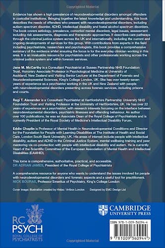 Portada del libro 9781009360944 Forensic Aspects of Neurodevelopmental Disorders