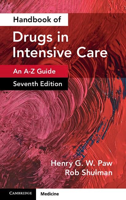 Portada del libro 9781009429696 Handbook of Drugs In Intensive Care