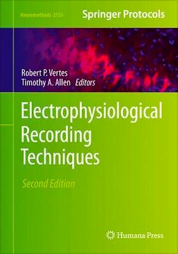 Portada del libro 9781071626306 Electrophysiological Recording Techniques