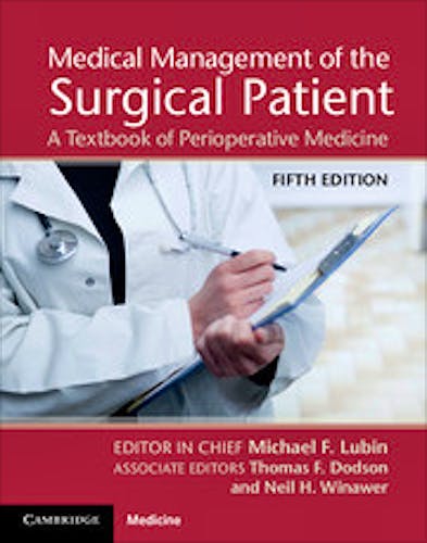 Portada del libro 9781107009165 Medical Management of the Surgical Patient. a Textbook of Perioperative Medicine