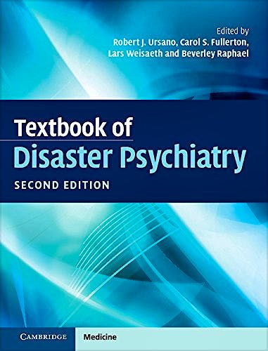 Portada del libro 9781107138490 Textbook of Disaster Psychiatry
