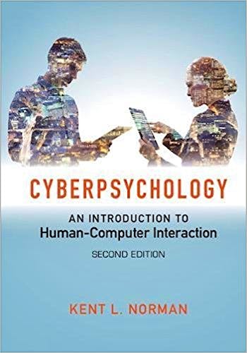 Portada del libro 9781107500556 Cyberpsychology. an Introduction to Human-Computer Interaction