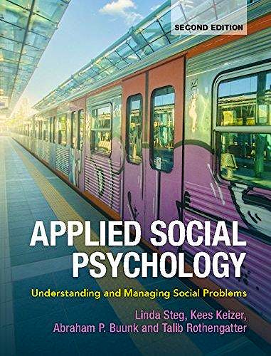 Portada del libro 9781107620292 Applied Social Psychology. Understanding and Managing Social Problems