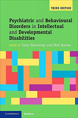 Portada del libro 9781107645943 Psychiatric and Behavioral Disorders in Intellectual and Developmental Disabilities