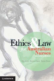 Portada del libro 9781107687820 Ethics and Law for Australian Nurses