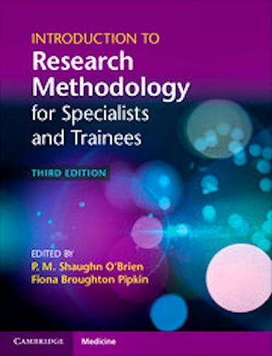 Portada del libro 9781107699472 Introduction to Research Methodology for Specialists and Trainees