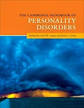 Portada del libro 9781108440097 The Cambridge Handbook of Personality Disorders