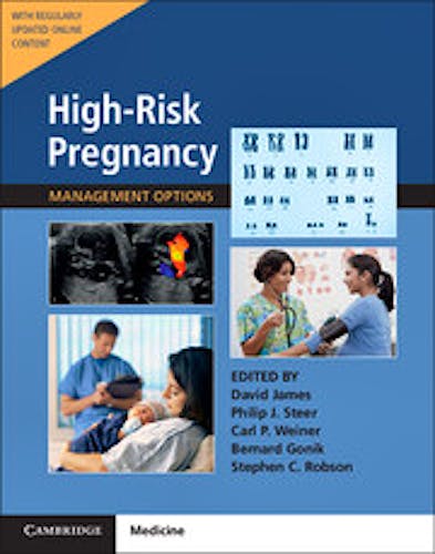 Portada del libro 9781108591706 High-Risk Pregnancy. Management Options
