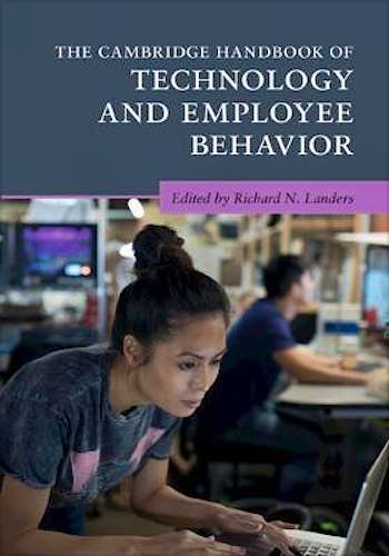 Portada del libro 9781108701327 The Cambridge Handbook of Technology and Employee Behavior