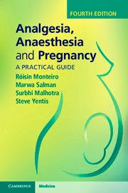 Portada del libro 9781108710527 Analgesia, Anaesthesia and Pregnancy. A Practical Guide