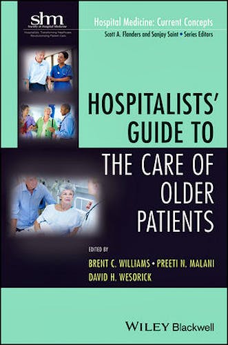 Portada del libro 9781118127926 Hospitalists' Guide to the Care of Older Patients