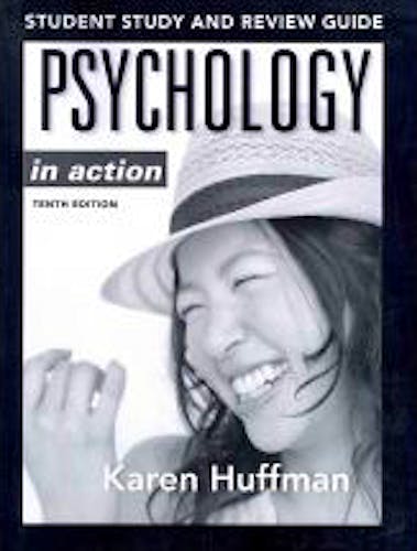 Portada del libro 9781118289464 Psychology in Action Study Guide