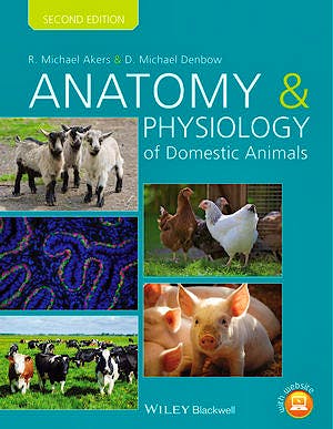 Portada del libro 9781118356388 Anatomy and Physiology of Domestic Animals