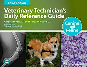 Portada del libro 9781118363508 Veterinary Technician's Daily Reference Guide: Canine and Feline