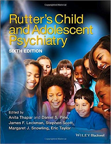 Portada del libro 9781118381960 Rutter's Child and Adolescent Psychiatry (Hardcover)