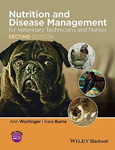 Portada del libro 9781118509272 Nutrition and Disease Management for Veterinary Technicians and Nurses