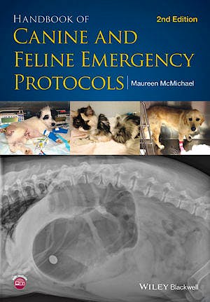 Portada del libro 9781118559031 Handbook of Canine and Feline Emergency Protocols
