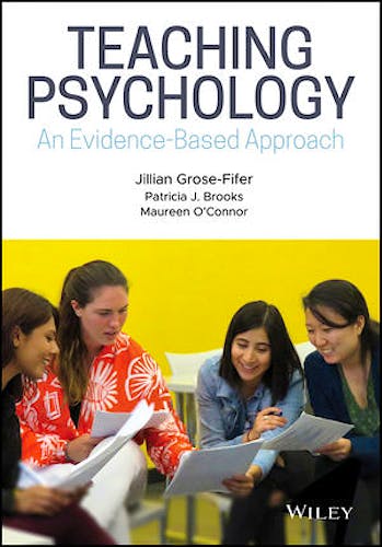 Portada del libro 9781118958056 Teaching Psychology. An Evidence-Based Approach