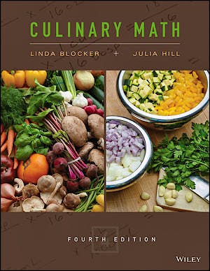 Portada del libro 9781118972724 Culinary Math