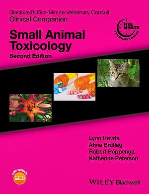 Portada del libro 9781119036548 Blackwell's Five-Minute Veterinary Consult Clinical Companion: Small Animal Toxicology