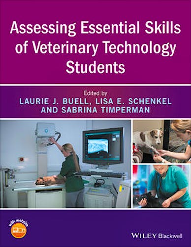 Portada del libro 9781119042112 Assessing Essential Skills of Veterinary Technology Students