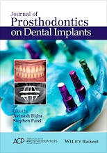 Journal of Prosthodontics on Dental Implants