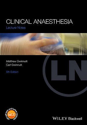 Portada del libro 9781119119821 Lecture Notes: Clinical Anaesthesia