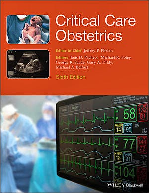 Portada del libro 9781119129370 Critical Care Obstetrics