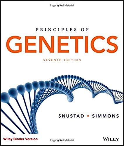 Portada del libro 9781119142287 Principles of Genetics