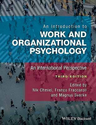 Portada del libro 9781119168027 An Introduction to Work and Organizational Psychology. An International Perspective