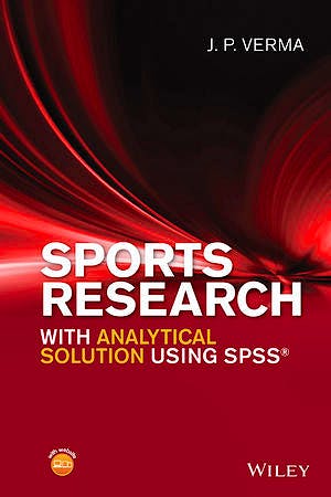 Portada del libro 9781119206712 Sports Research with Analytical Solution Using SPSS