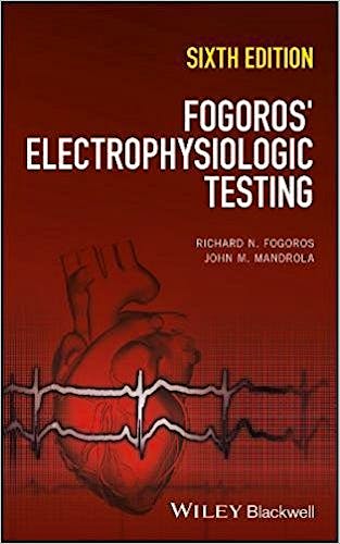 Portada del libro 9781119235804 Fogoro's Electrophysiologic Testing