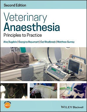 Portada del libro 9781119246770 Veterinary Anaesthesia. Principles to Practice